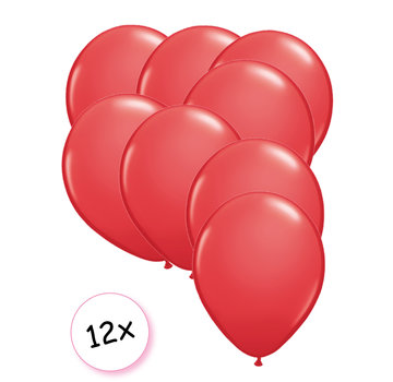 Joni's Winkel Premium Quality Ballonnen Rood 12 stuks 30 cm