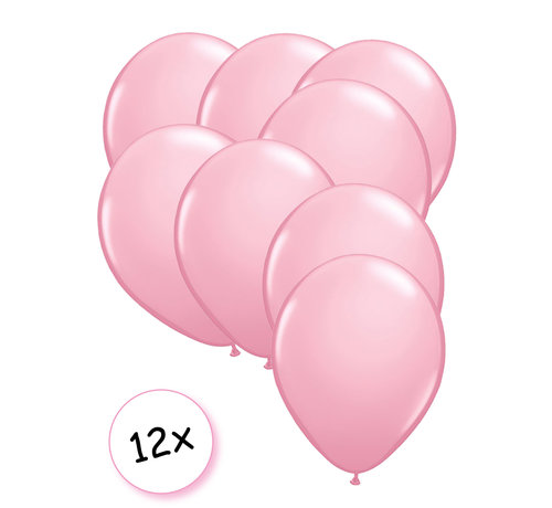 Joni's Winkel Premium Quality Ballonnen Baby Roze 12 stuks 30 cm