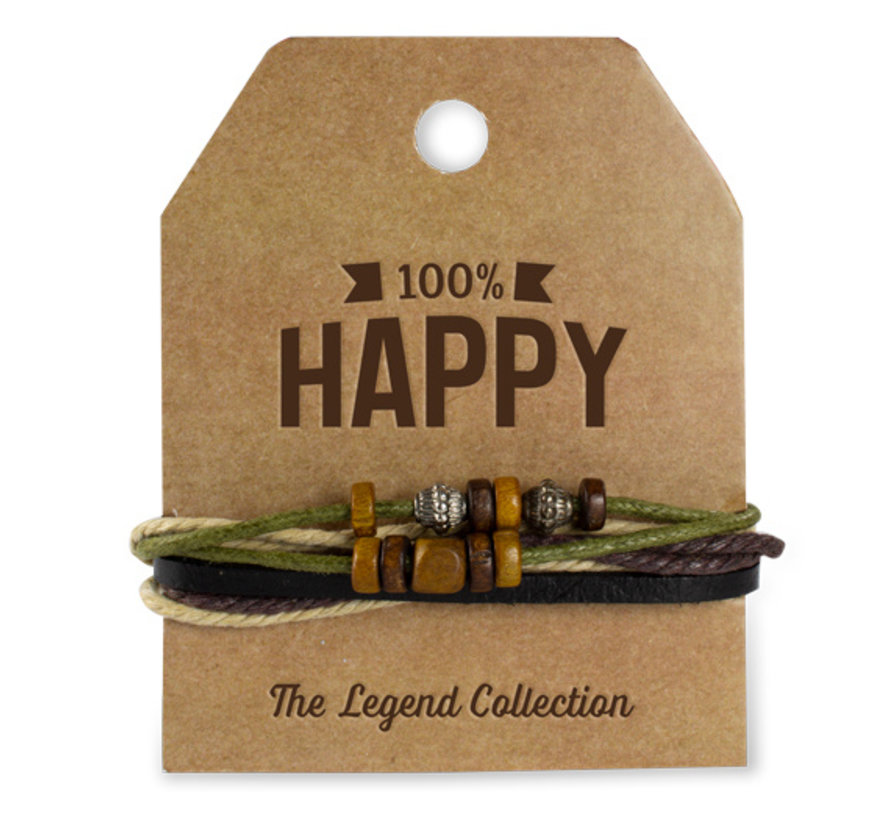 The Legend Collection Armband "Happy"