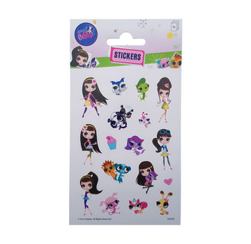 Stickervel Littles PetShop 3 stuks