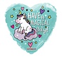 Folieballon Have A Magical Birthday Unicorn 46 cm