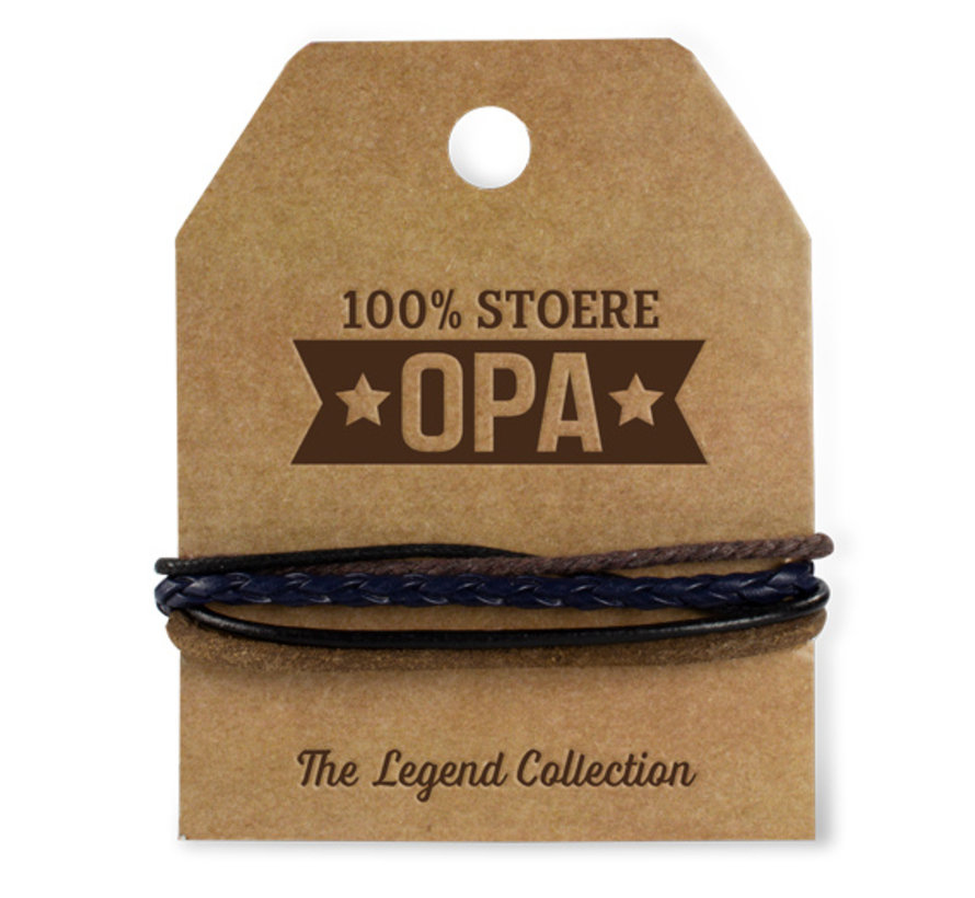 The Legend Collection Armband "Stoere Opa"