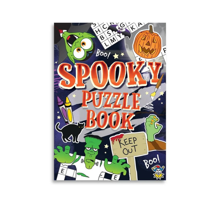 Uitdeelcadeautjes - Puzzle book "Spooky" 8 Stuks