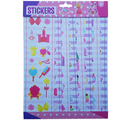 Joni's Winkel Stickervellen 8 vellen "Princess"