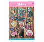 Stickerboek met glitters "Huis Dieren"
