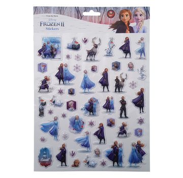 Bubbel-stickers "Frozen" +/- 50 Stickers