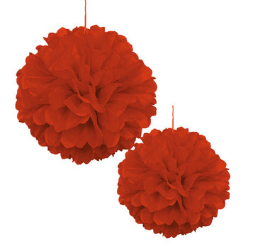 Pompoms Rood 30/40 cm