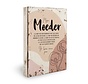 Houten tekstbord Fleurige deco "Moeder"