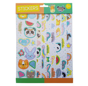 Joni's Winkel Stickervellen 8 vellen "Schattige dieren"