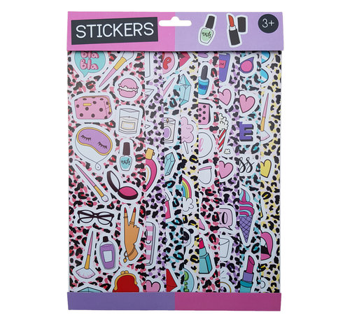 Joni's Winkel Stickervellen 8 vellen "Girly"