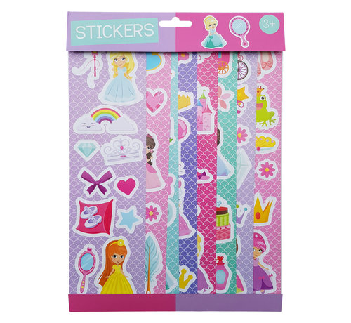 Joni's Winkel Stickervellen 8 vellen "Princess"