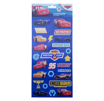 Disney Stickers Disney's Cars "Carbon Cyber" +/- 50 stuks