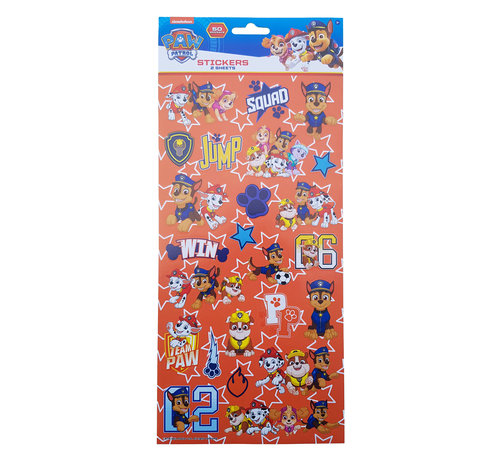 Nickelodeon Stickers Paw Patrol "Squad" +/- 50 stuks