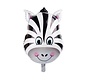 Folieballon Zebra 61x91 cm