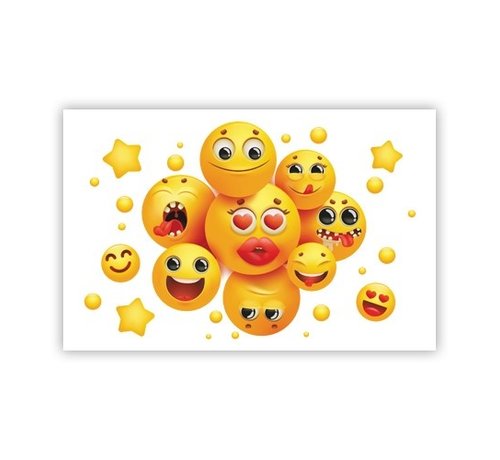 PC Cadeau Enveloppe "Smileys en sterren"