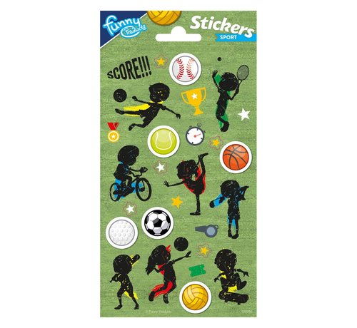 Stickervel Sport