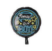 PaperDreams Folieballon Neon "It's a boy" 46x46 cm