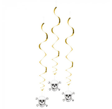 Boland Swirls Doodshoofd 3 Stuks