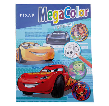 Disney Disney's Pixar "Cars" Kleurboek +/- 120 kleurplaten + Stickers