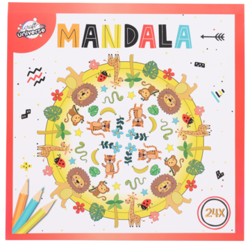 Craft Universe Mandala kleurboek "Jungle"