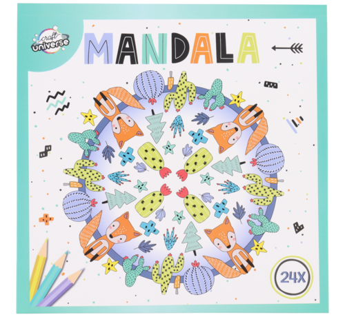 Craft Universe Mandala kleurboek "Woestijn"