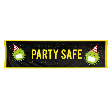 Boland Banner Party Safe 180 x 50 cm