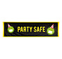 Banner Party Safe 180 x 50 cm