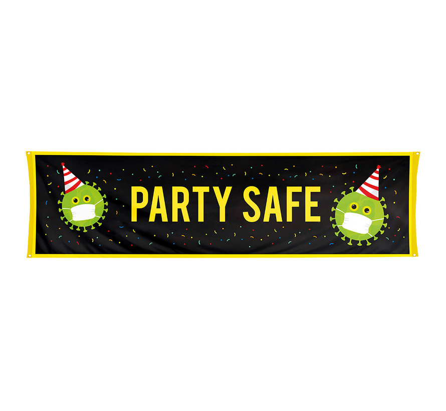 Banner Party Safe 180 x 50 cm