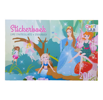 Craft Lab Stickerboek Fairy's met meerdan 200 stickers