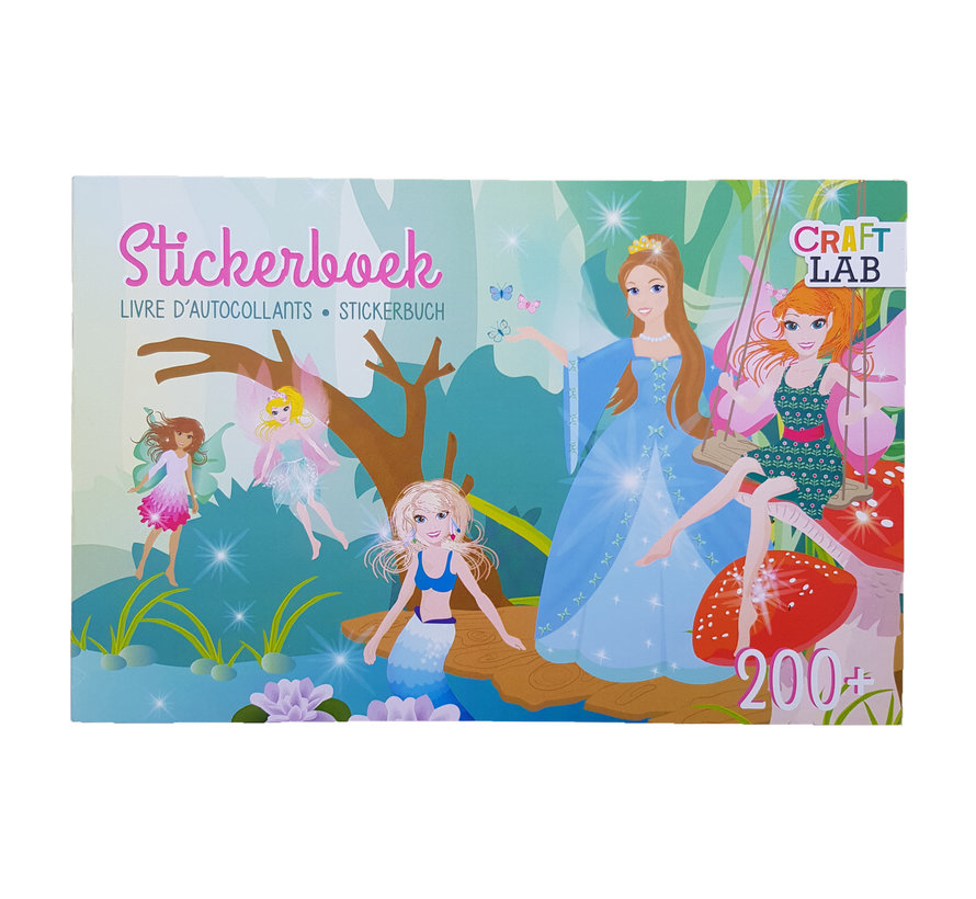 Stickerboek Fairy's met meerdan 200 stickers