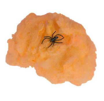 Joni's Glow-Shop Oranje spinneweb incl spin 50 gr