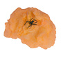 Oranje spinneweb incl spin 50 gr