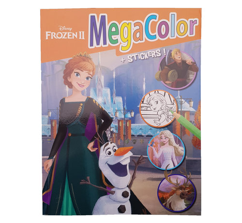 Disney Disney's  "Anna" Kleurboek +/- 120 kleurplaten + Stickers