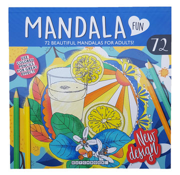 Dutchbook Mandala kleurboek 72 kleurplaten "Limonade"