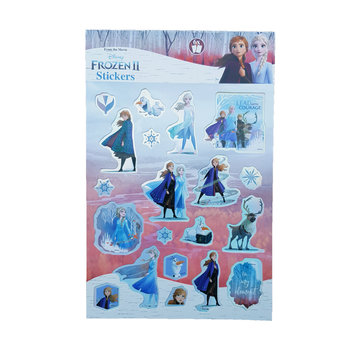 Disney Frozen Stickerboek met glitters "Lead with courage"