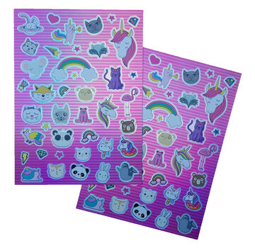 Joni's Winkel Holografische Shape Stickers "Unicorn Dream"