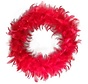 Veren krans 30 cm "Rood"