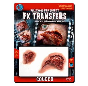 Tinsley Transfers Tinsley Horror 3D Tattoo Kerf wond ( Gouged )