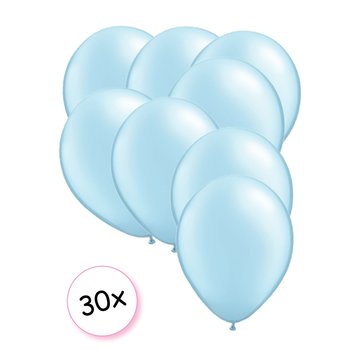 Joni's Winkel Premium Quality Ballonnen Baby Blauw 30 stuks 30 cm