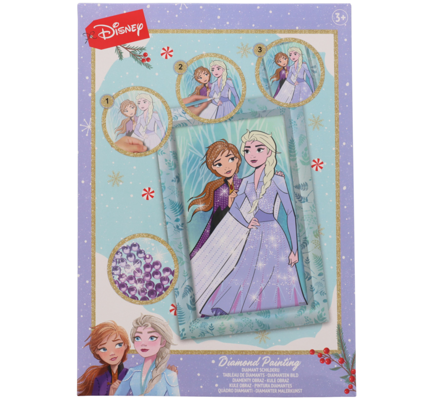 Disney kerst diamond painting "Frozen"