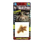 Tinsley Transfers Tinsley Horror 3D Tattoo Zombie Series Zombie Neus ( Zombie Nose )