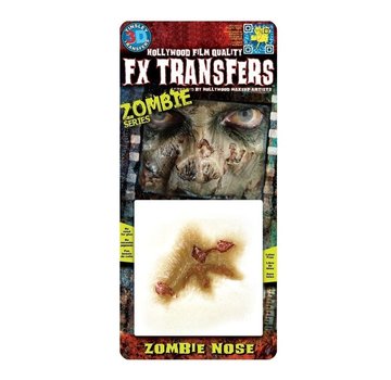 Tinsley Transfers Tinsley Horror 3D Tattoo Zombie Series Zombie Neus ( Zombie Nose )