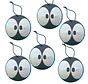 Reflecterende halloween Ogen 6 stuks