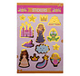Stickerboek met glitters "Prinsesje"