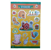 Stickerboek met glitters "Boerderij"