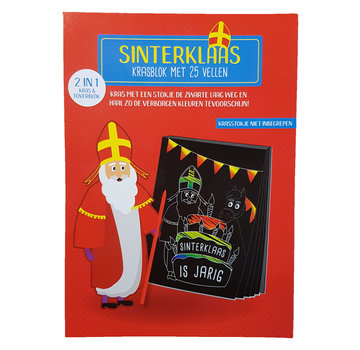 Joni's Winkel Sinterklaas Kras & Toverblok 2x25 vel