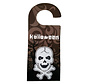 Halloween deurhanger met ledverlichting "Skelet"
