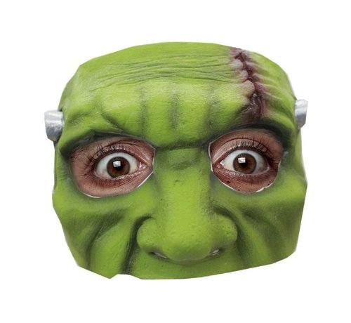 Ghoulish productions Half Masker - Groen monster