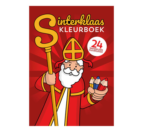 Lobbes Sinterklaas Kleurboek +-/24 Kleurplaten