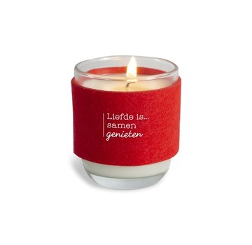 Miko Cosy Candle "Liefde is"